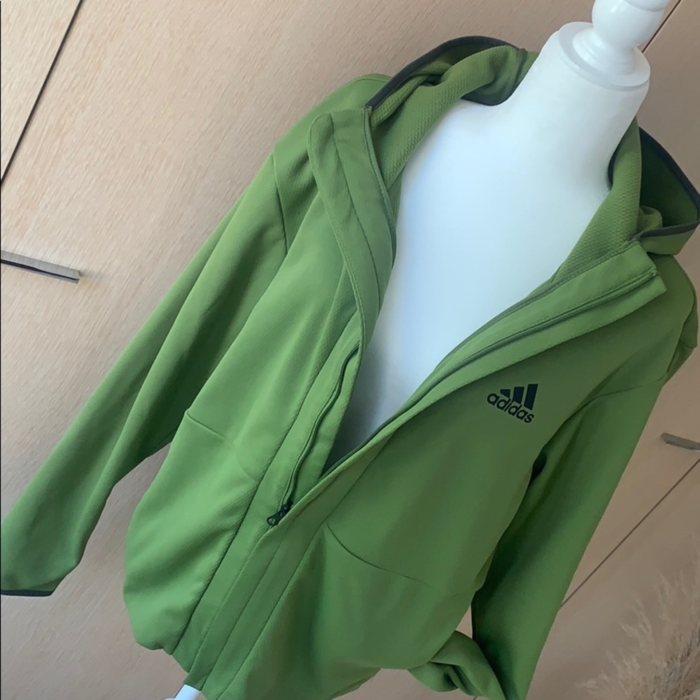 Adidas Zip up hoodie 🌿